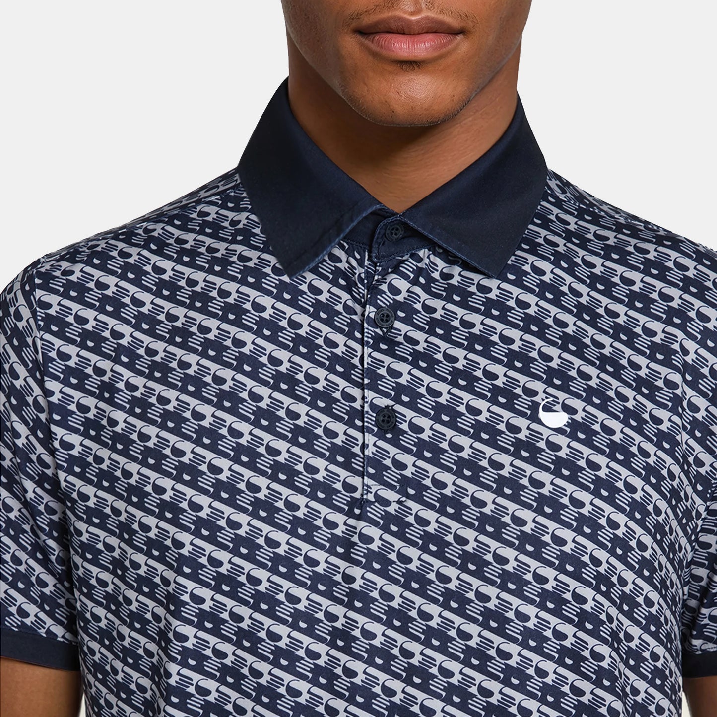 Herren Polo „All Over Print" Pro Serie