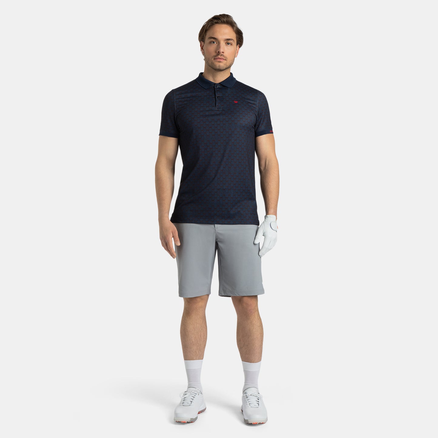Herren Polo „All Over Print"