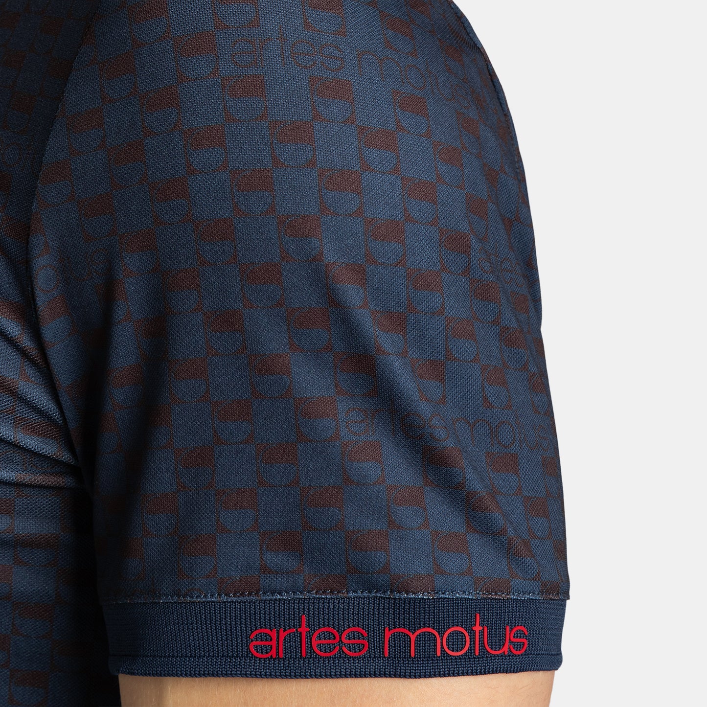 Herren Polo „All Over Print"