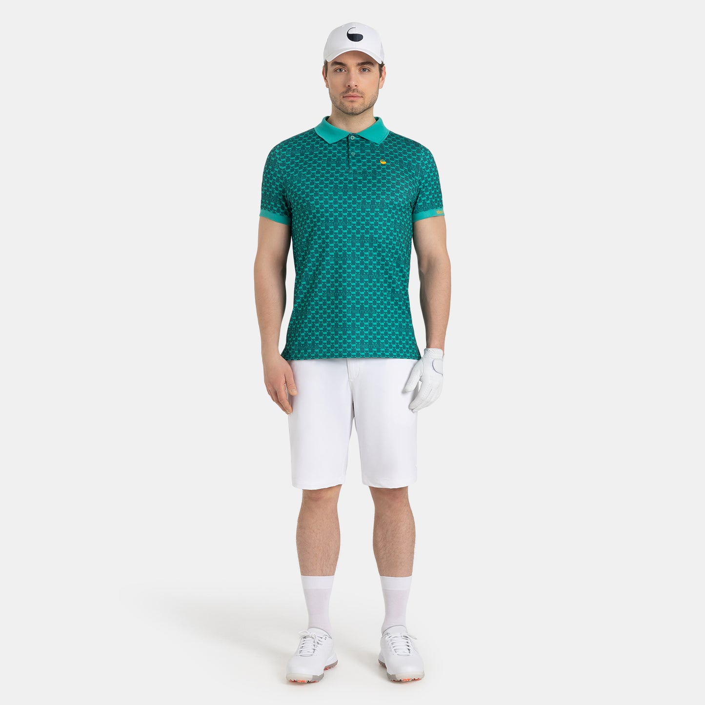 Herren Polo „All Over Print"