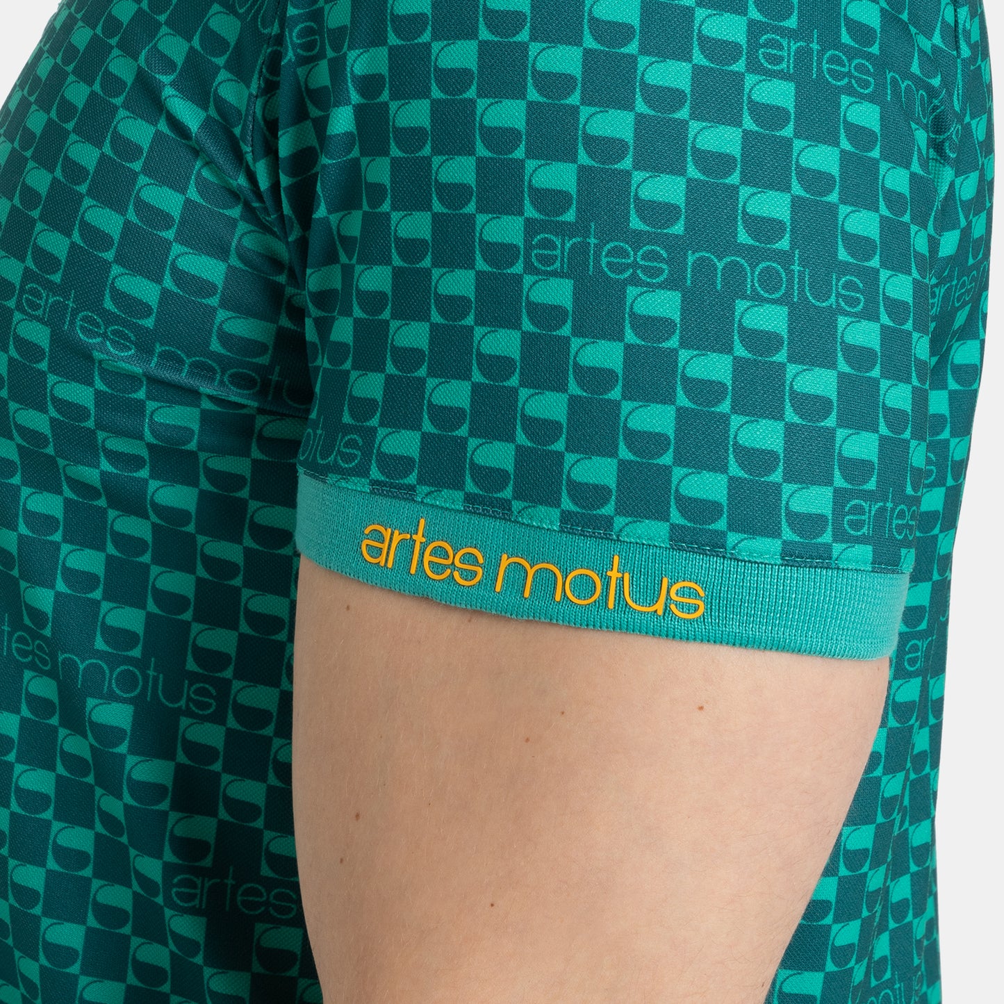 Herren Polo „All Over Print"