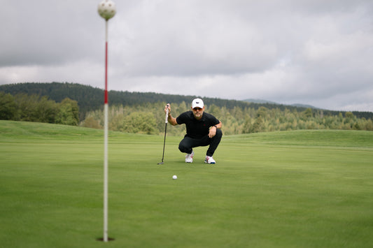 Auf einer Rund Golf mit Reinhard - Karl Üblacker.