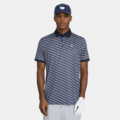 Herren Polo „All Over Print" Pro Serie