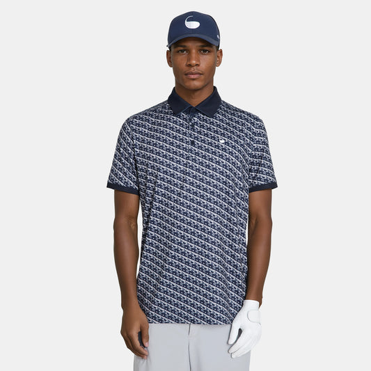 Herren Polo „All Over Print" Pro Serie