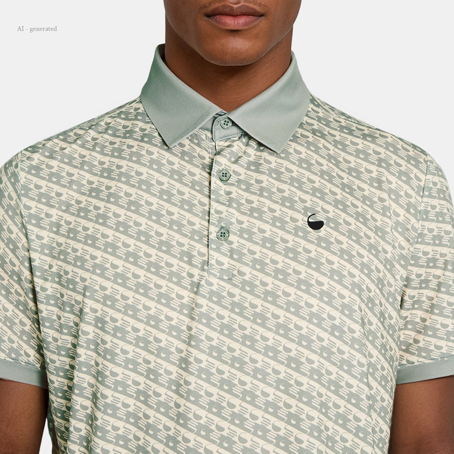 Men's Polo “All Over Print” Pro Line